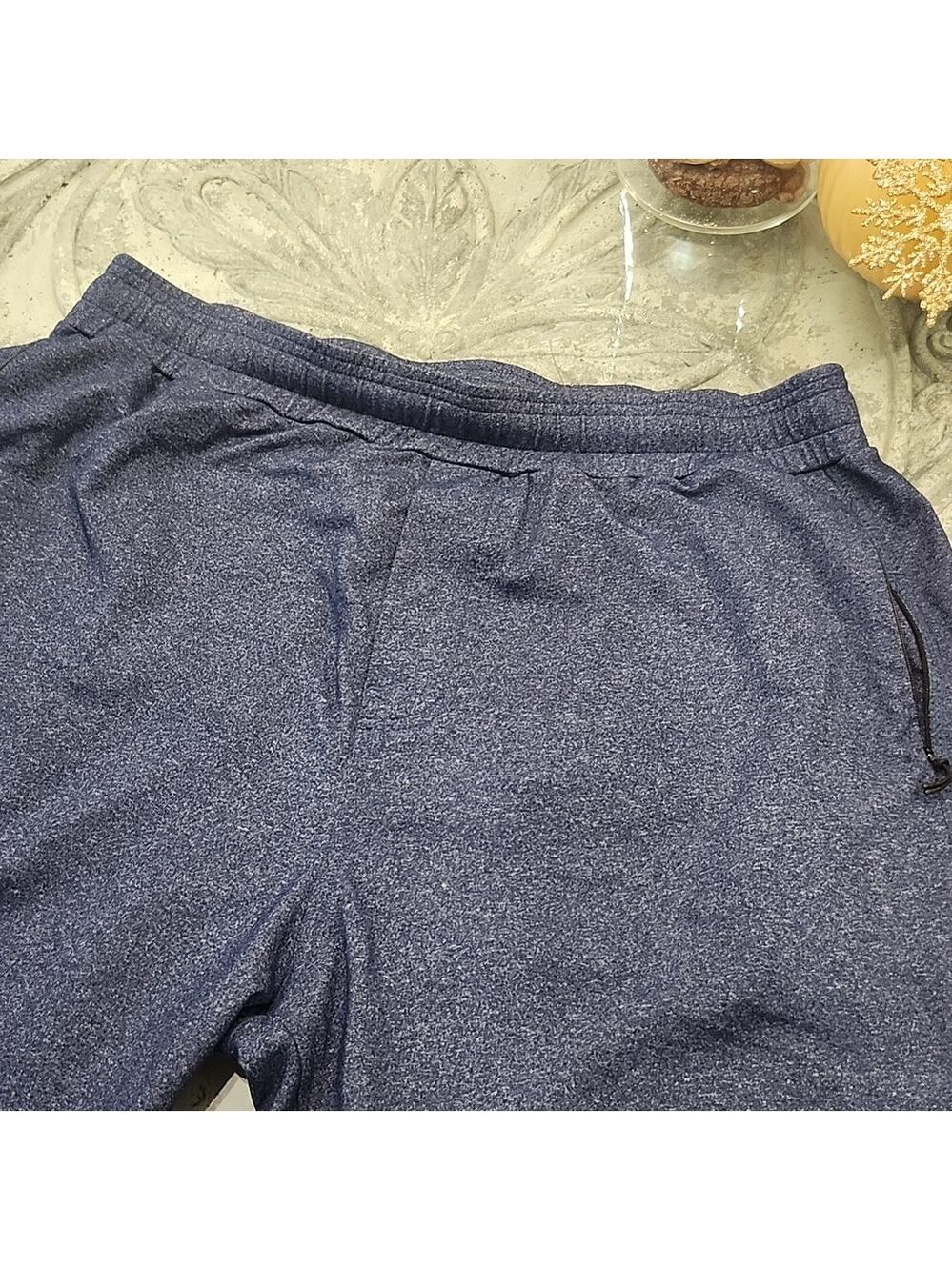 Public Rec Men's All Day Every Day Pant in Heather Navy 38x30 Like New Sweats - Picture 3 of 13